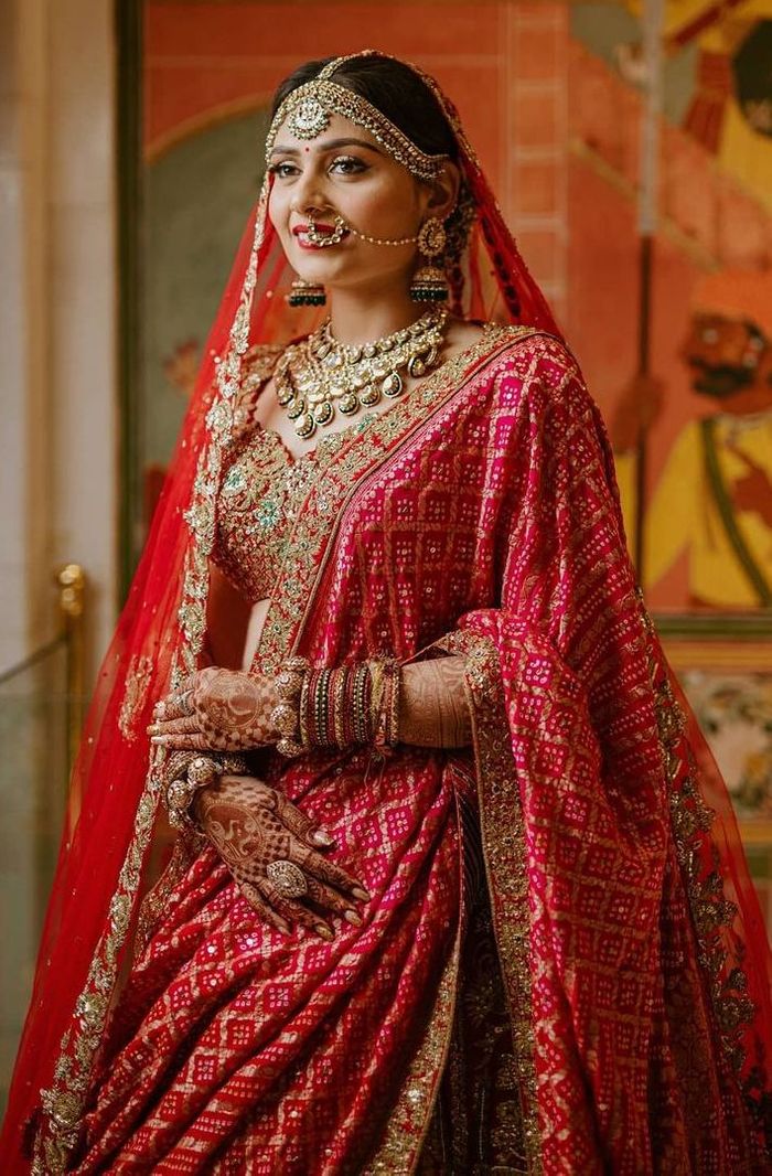 Super Cool Brides Who Rocked A Bandhani Dupatta With Suave! | WedMePlz