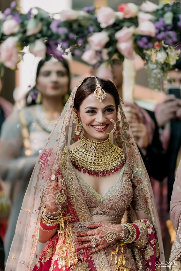 Traditional buying Bridal Pink Bandhej Dupatta