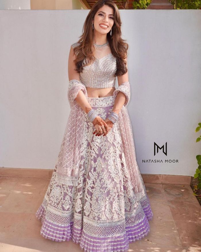 Buy Indian Wedding Wear Pastel Lavender Color Lehenga Choli for Women Ready  to Wear Bridesmaids Lehenga Choli Party Wear Chaniya Choli Dresses Online  in India - Etsy