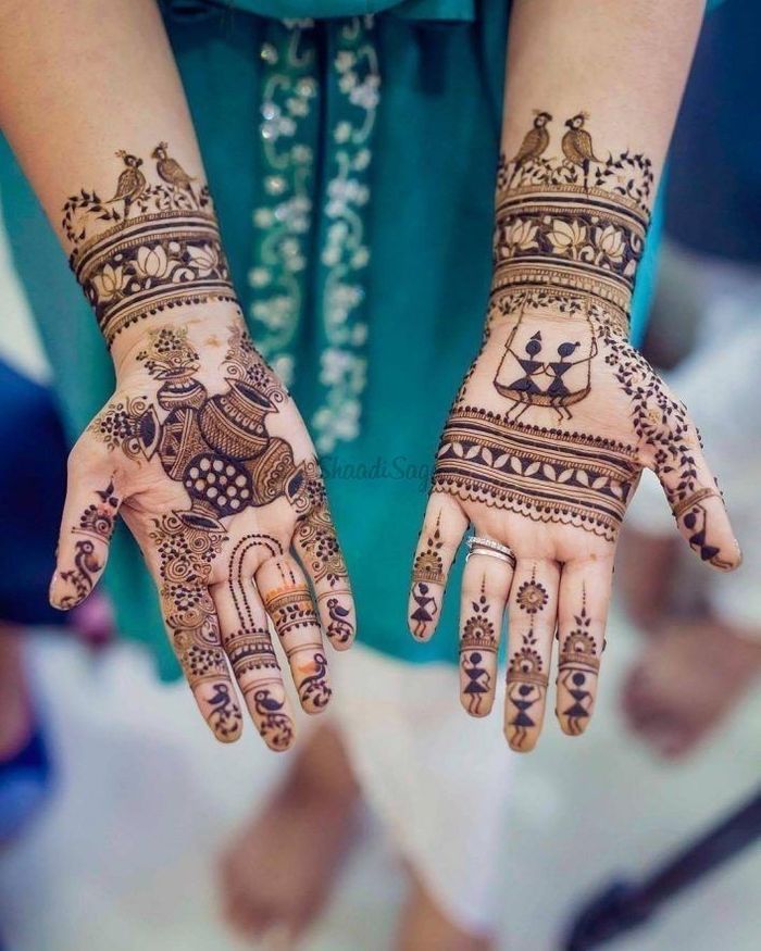 50 Simple Mehndi Design Images to Save this Wedding Season! | Bridal  Mehendi and Makeup | Wedding Blog
