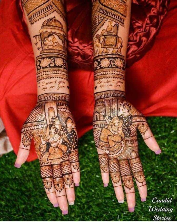 25 Elegant Full Hand Mehndi Designs for Brides-to-Be 2023