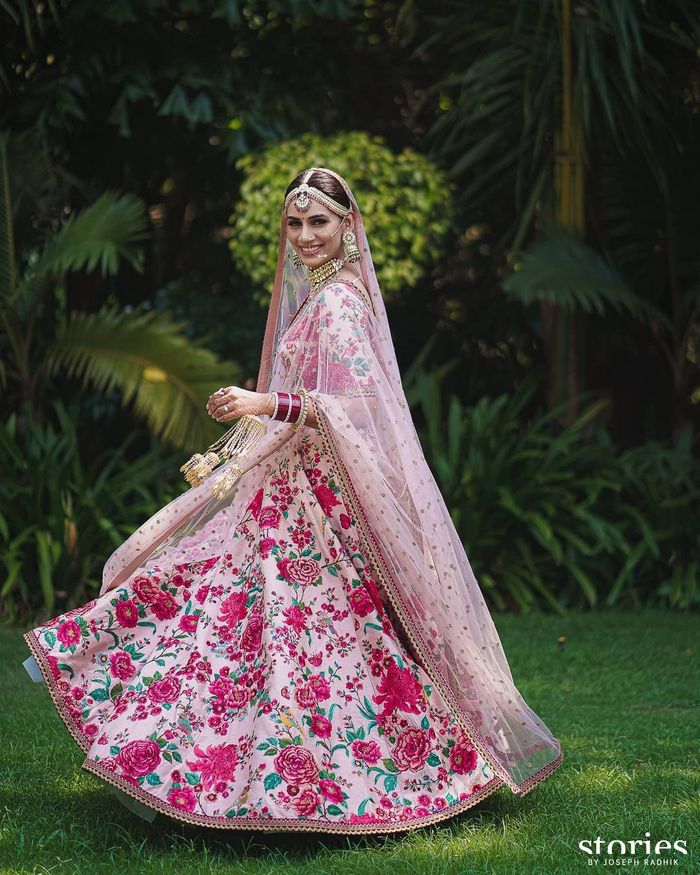 Silk Red Wedding Bridal Lehenga Choli, Size: Free Size at Rs 9999 in Surat