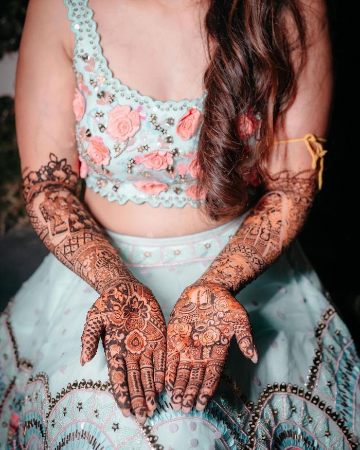 Mehndi Henna Free Designs for Hand Single Strip – Bano Bazaar – Online  Shopping in Pakistan