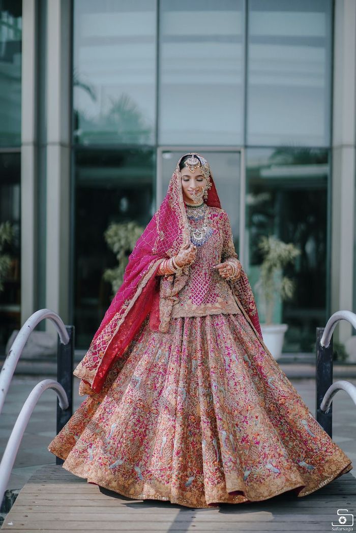 50+ Of The Most Beautiful Bridal Lehengas We Spotted On Real Brides!