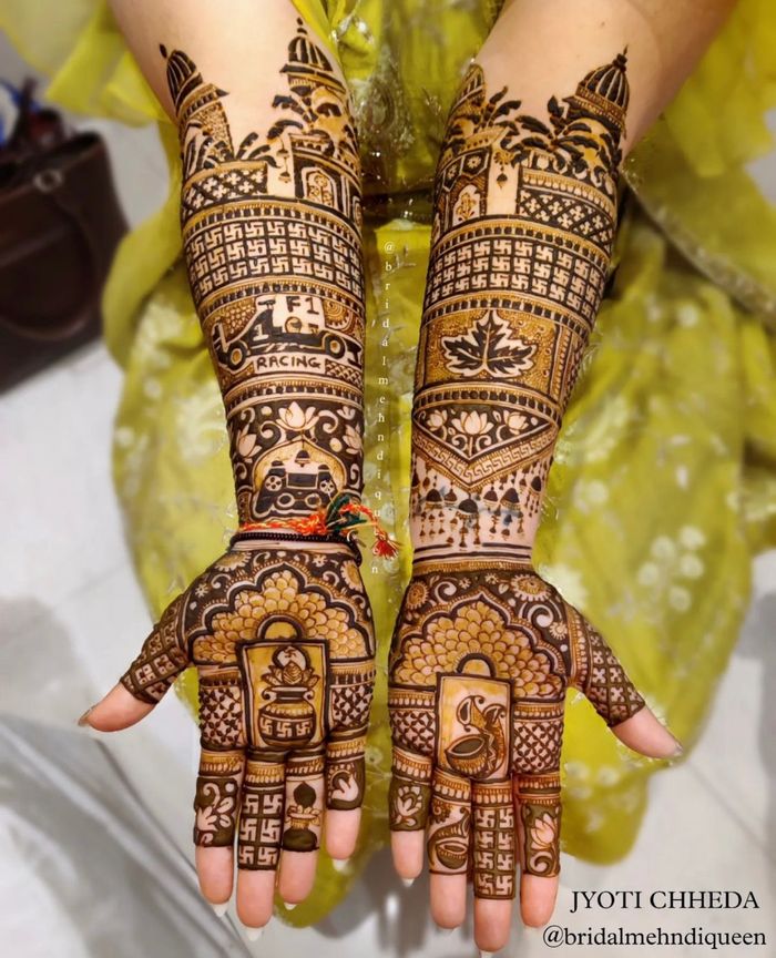 Share more than 147 front hand mehndi design pictures latest