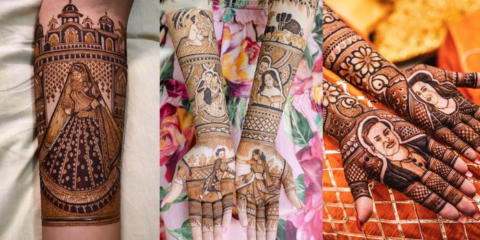 Bride Mehndi: Over 1,272 Royalty-Free Licensable Stock Illustrations &  Drawings | Shutterstock