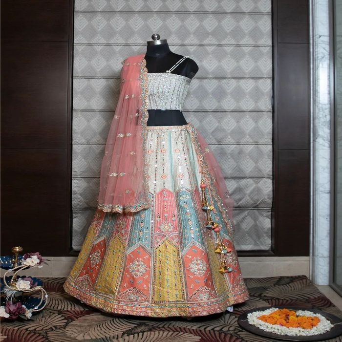 Chhabra 555 2024 bridal lehenga collection