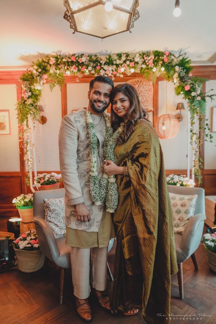Gorgeous Registered Wedding In Mumbai With An Unconventional