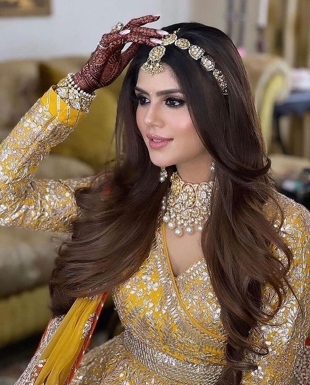 My beautiful walima bride sarah ❤️😍 Hairstyle by @farzana_hairstylist_ ❤️  Dm for booking and inquiries ❤️‍🔥 #makeupturorial… | Instagram