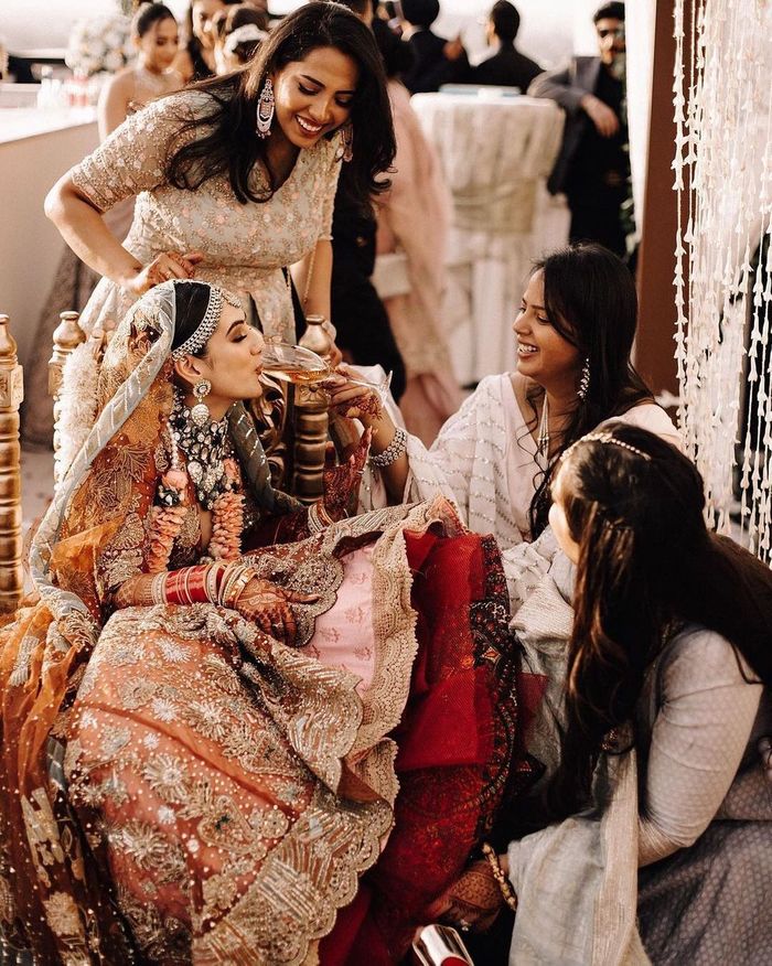 Shaadiwish Inspirations and Ideas | Bridesmaids%20photoshoot