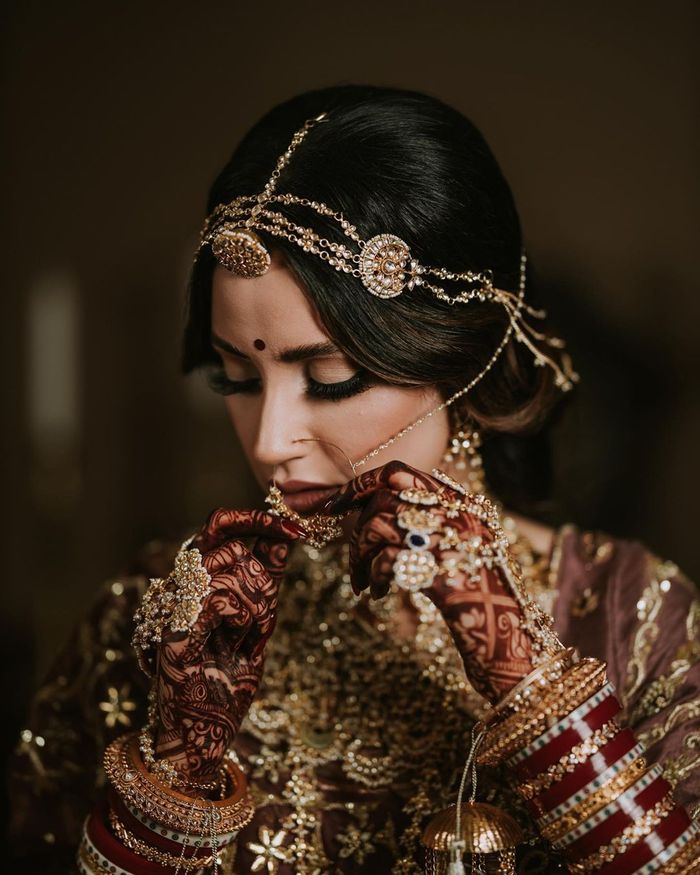 Rajputana bridal makeup 💯💄 Makeup artist @priyankatiwari.__ Hairstyle  @priyankatiwari.__ . . . #makeup #rajputana #baisa😊 #... | Instagram