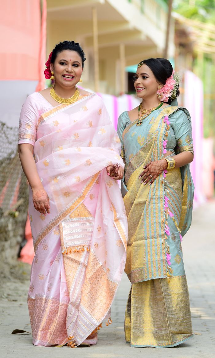 Assamese wedding shop mekhela sador