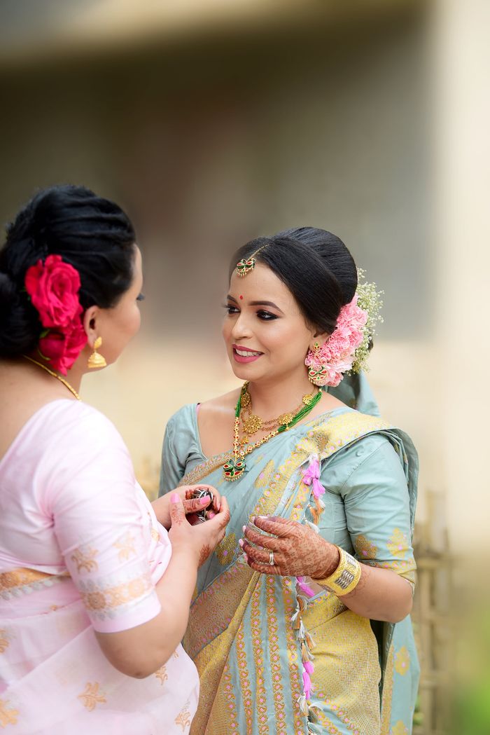 Wedding mekhela clearance chador