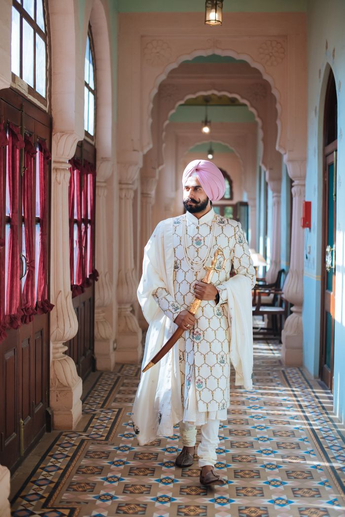 Punjabi 2025 groom outfit