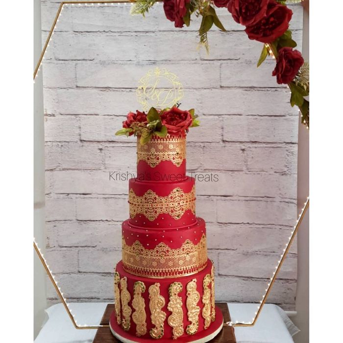 Indian wedding Cake- SugarLove | Indian cake, Indian wedding cakes, Mehndi  cake