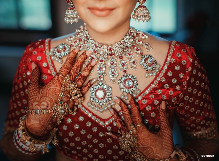10 Polki Necklaces We Spotted On Real 