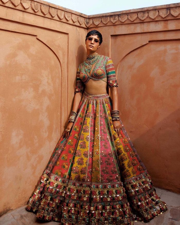 This bride wore the most gorgeous RED Sabyasachi lehenga for her Nikah |  The Times of India
