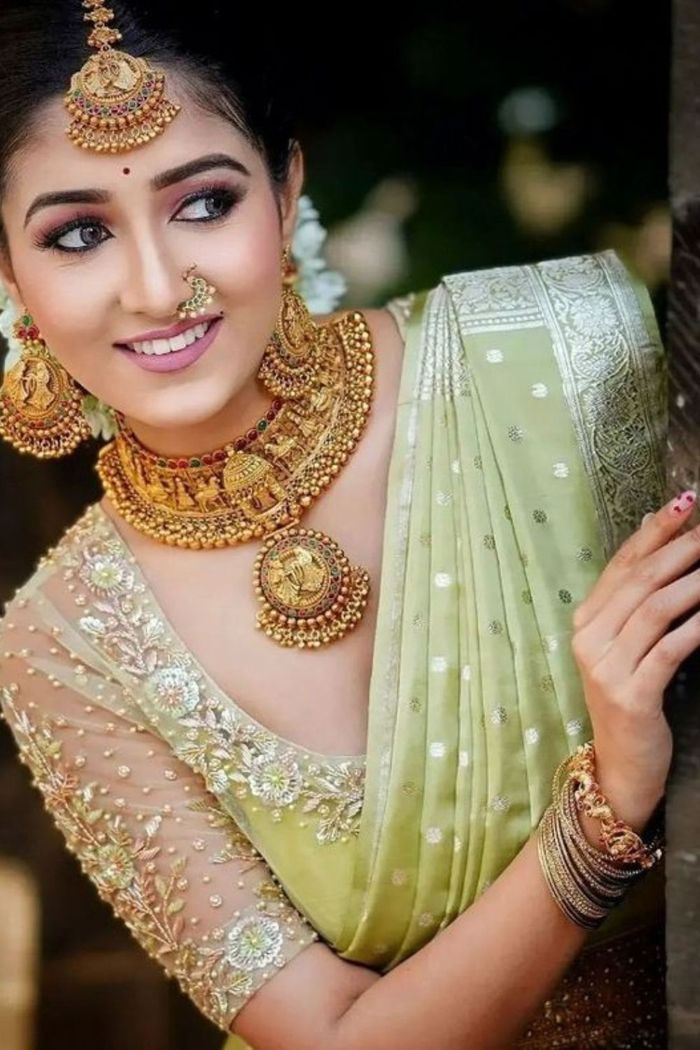 30+ South Indian Blouse Designs for a Royal Bridal Look  South indian  blouse designs, Latest bridal blouse designs, Bridal blouse designs