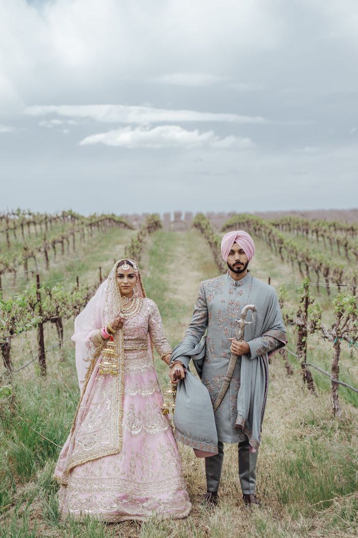A Dramatic California Wedding with Hindu and Sikh Elements
