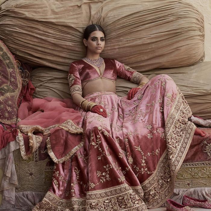 Buy Sabyasachi Inspired Pink Designer Wedding Party Wear Bridal Online in  India - Etsy | Pink lehenga, Party wear lehenga, Lehenga