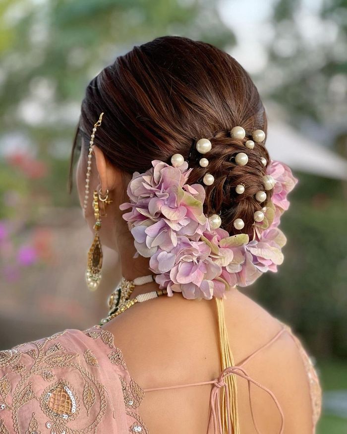 Bridal hairstyles| #Wedding #bridal #brides - YouTube in 2023 | Hair style  on saree, South indian wedding hairstyles, Bridal hair inspiration