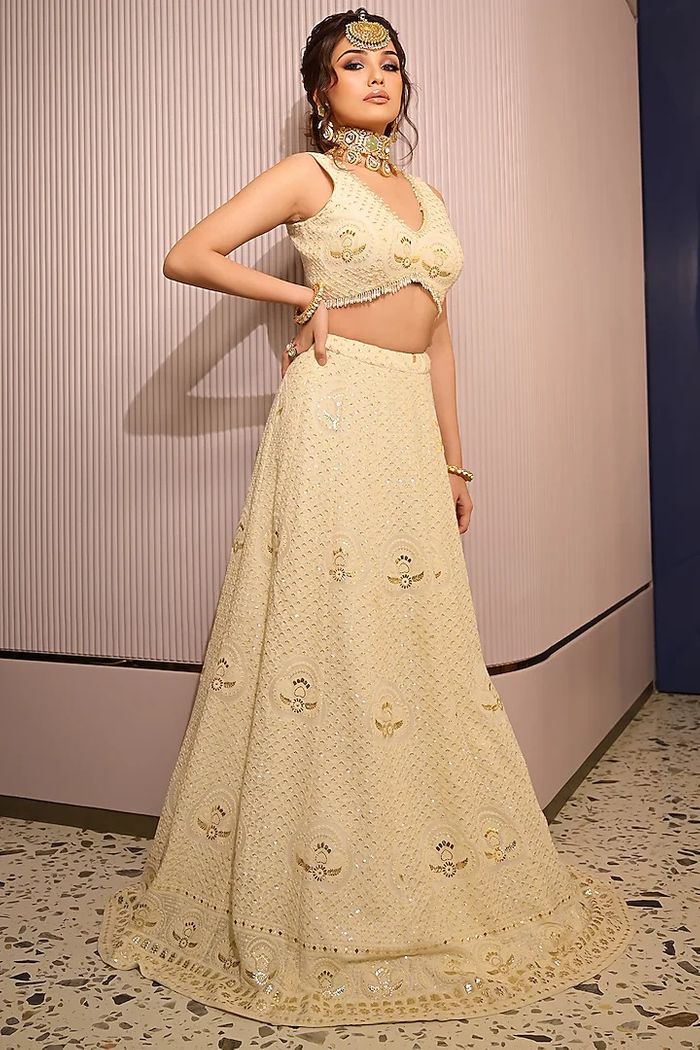 Itrh | Purple Gold Lehenga Set | INDIASPOPUP.COM