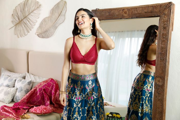 BRA - Indian Women In Saree Lehenga & Designer Blouse | Facebook