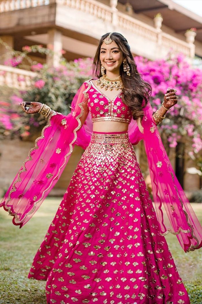 Barbie style lehenga hotsell