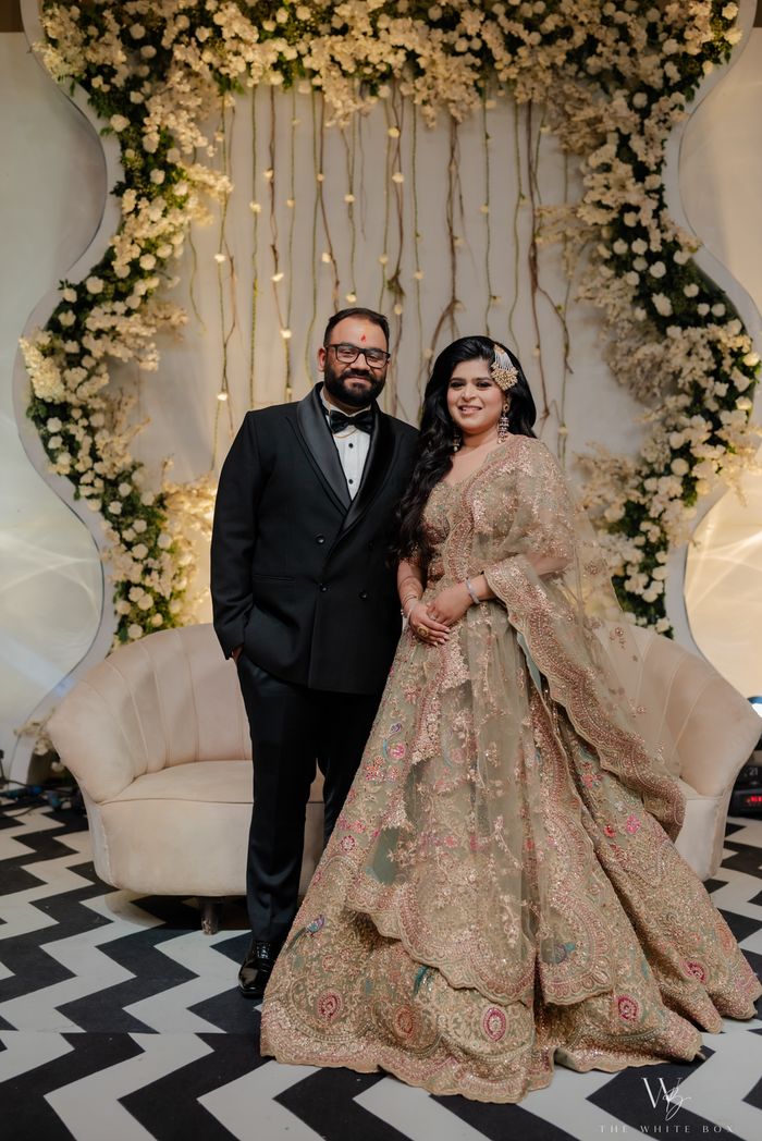 engagement dress for punjabi couple Opulent Punjabi Engagement Ceremony In Ludhiana With A Bride In Sabyasachi