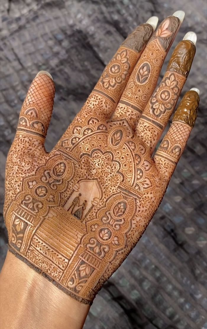 Arabic Shaded Mehndi Design 💖 henna design by pencil #arabicmehndidesign  #pramilaart | Henna designs, Henna designs drawing, Henna