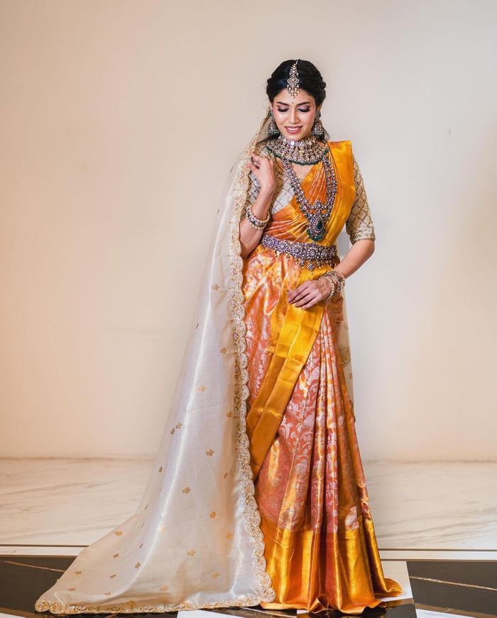 Dream Wedding Look Soft Silk Red Sarees Indian Wedding Sari for