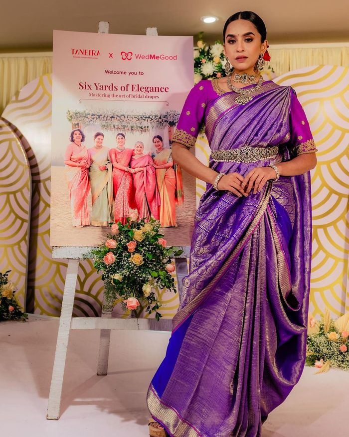 5 Traditional Saree Draping Styles From India – Kanchipuram