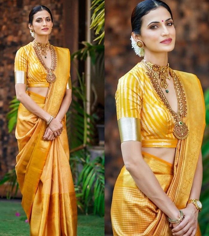 How to Wear a Saree? Step-by-Step Guide to Draping A Saree Perfectly –  Singhania's