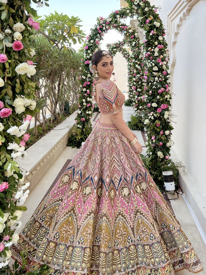 Ways To Make Your Wedding Lehenga Look Designer  Indian wedding outfit,  Lehenga, Red quinceanera dresses