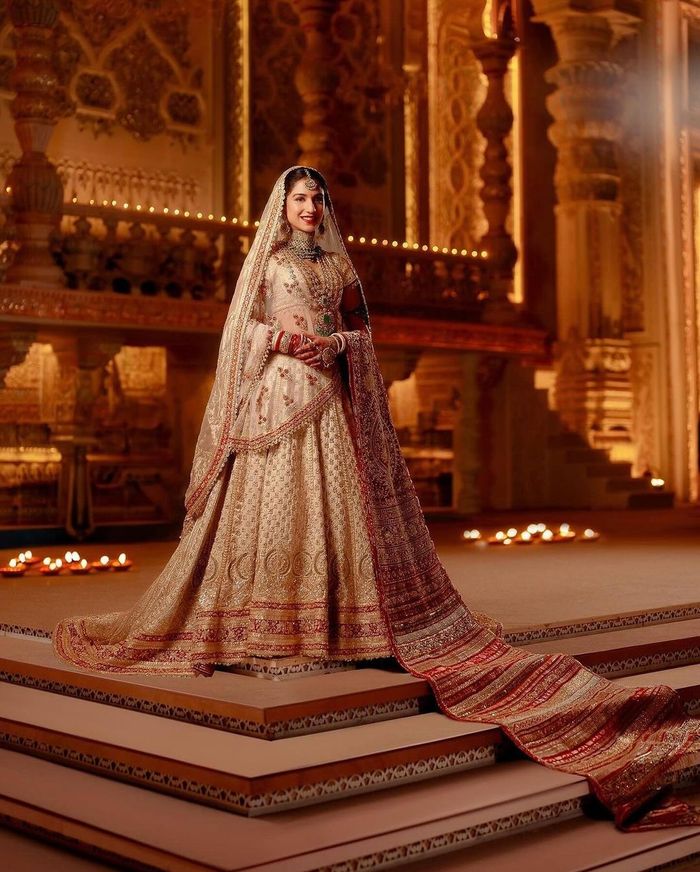 anant ambani wedding dress gold Everything That Went Down At The Grand Wedding! fringe