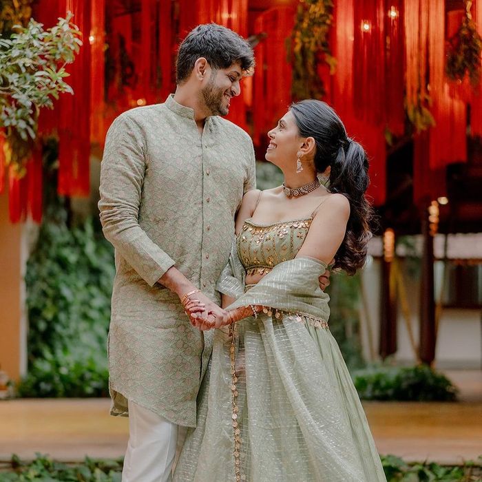 Sage Green Sarees Are Trending For Brides | WedMeGood