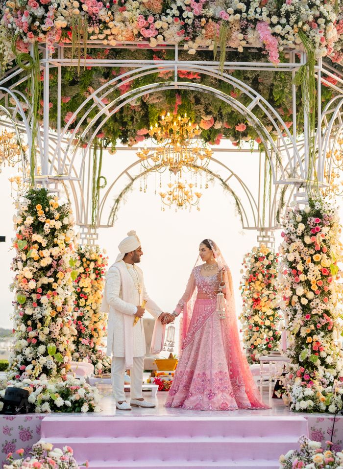 south indian engagement dress From School Sweethearts To A Cliffside Goa Wedding With Dreamy Sunset Pheras! engagement look Hi everyone! ✨ Let's collection:lc_cross_stitch_embroidery_patterns This is a U.S Size:Pre-order Size 14