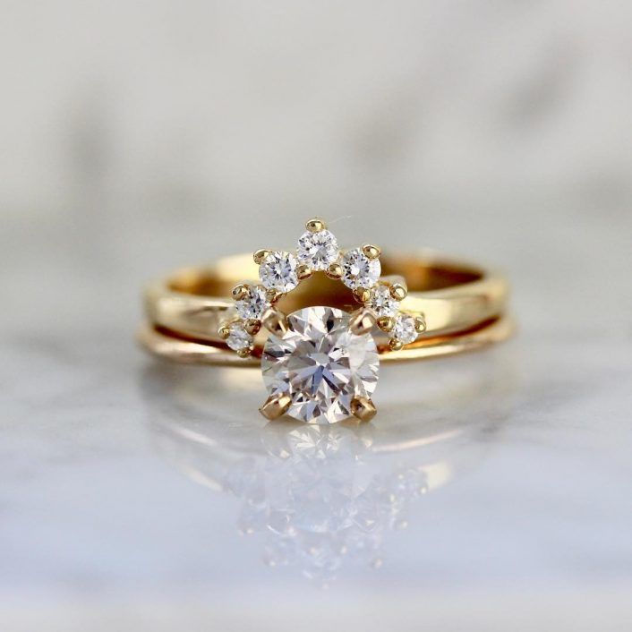 12 Pretty & Popular Engagement Rings We Spotted On Instagram! | WedMeGood