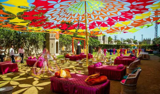 6 New Tent Ideas For Your Mehendi Or Haldi Decor! | WedMeGood