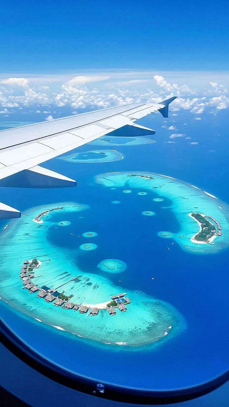 Couple arriving at an international honeymoon destination