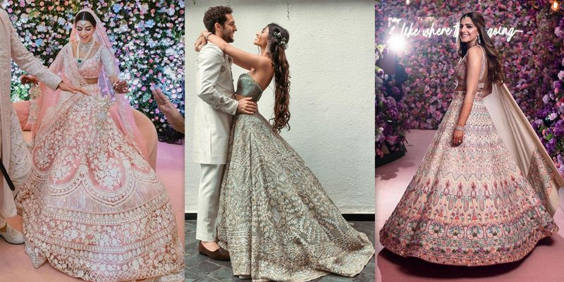 Manish malhotra wedding dresses