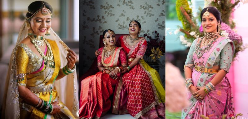 14 Stunning Kanjivaram Saree Draping Styles That We Are Loving!