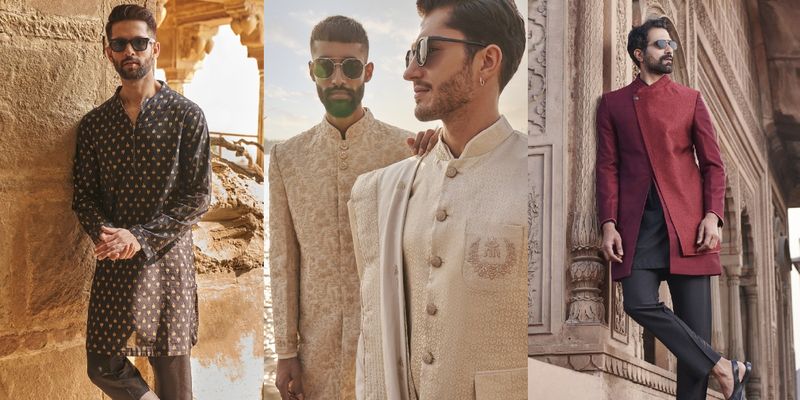 Buy Wedding Dress For Men Online In India - Tasva