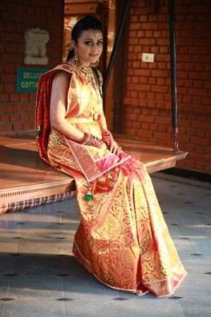 Photo of Gold kanjivaram saree