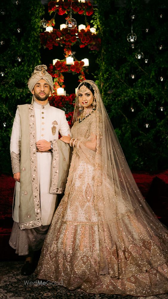 Photo of A royal couple shot on wedding day