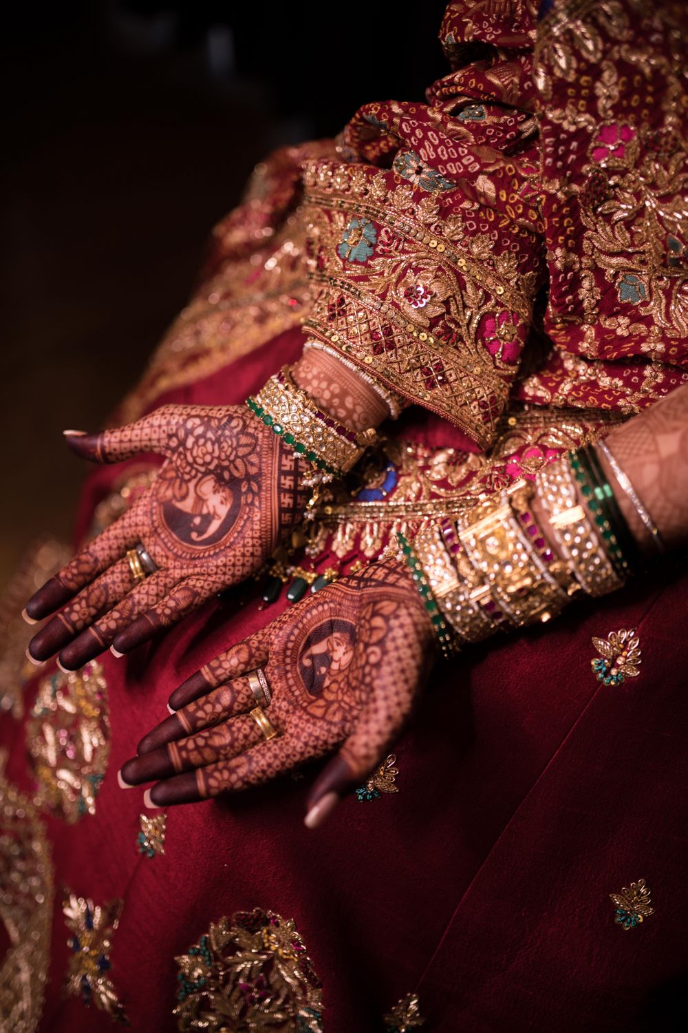 Photo of Traditional bridal mehendi design