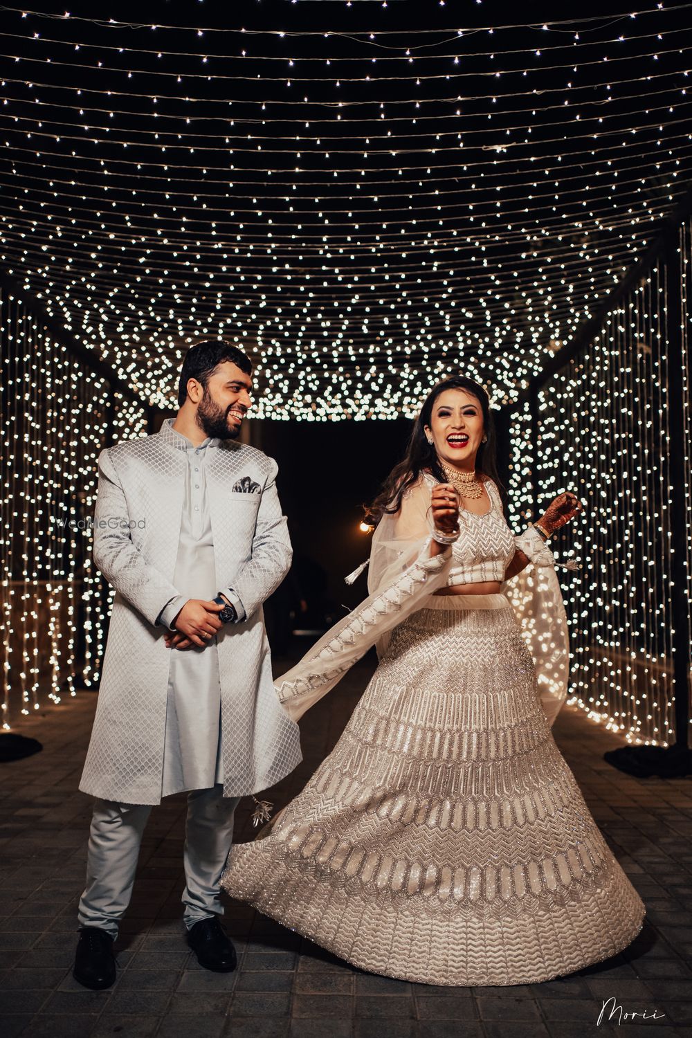 Photo of Fairy light decor for the Sangeet