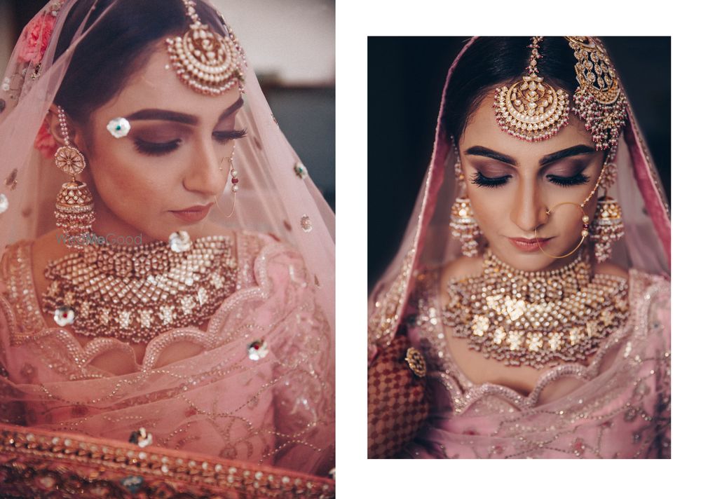 Photo of A gorgeous bridal portrait.