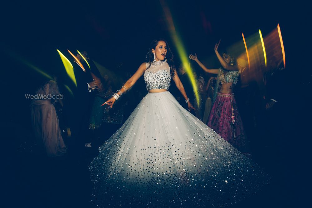 Photo of White Sparkly Lehenga by Papa dont Preach