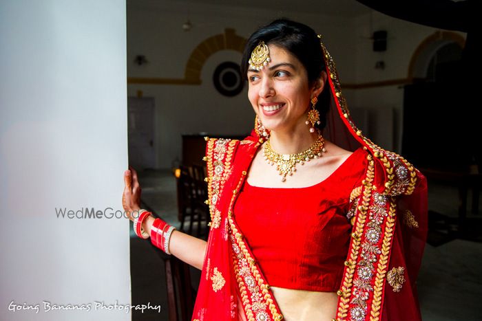 Photo of red lehenga